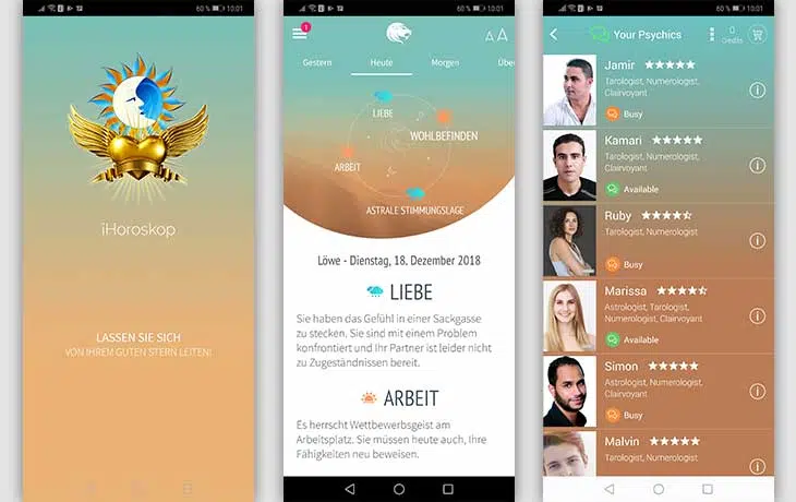 Horoskop-Apps: iHoroskop