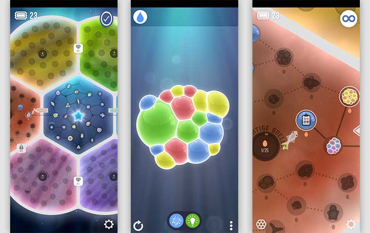 Tiny Bubble App Screenshot
