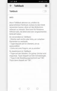 Handys für Blinde und Sehbehinderte: Android