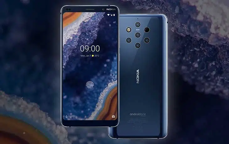 Nokia 9 Vorder- und Rückseite